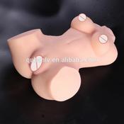 Sex doll male masturbation pocket pussy 3D super love doll torso and metal skeleton big ass doll and tight vagina soft ass adult produced by Automatic Woman
